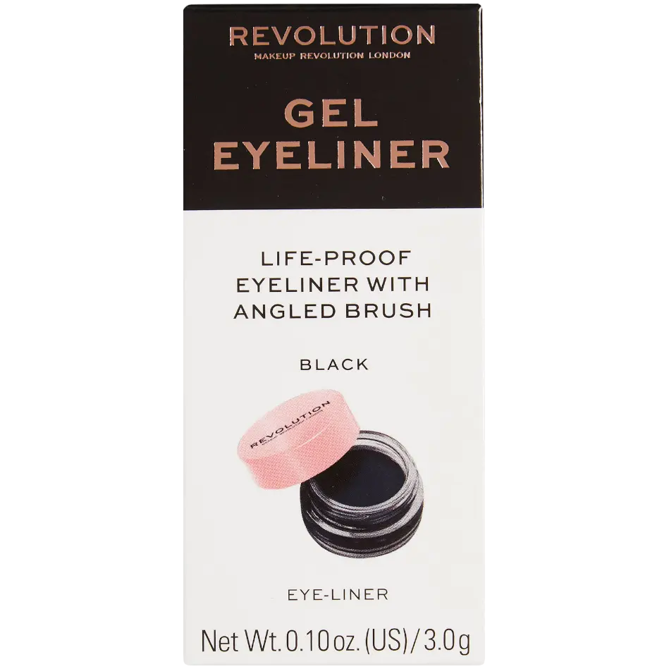 

Revolution Makeup Gel Eyeliner подводка для глаз, 3 г