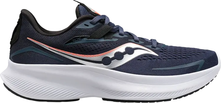 

Кроссовки Saucony Wmns Ride 15 Navy Silver, синий