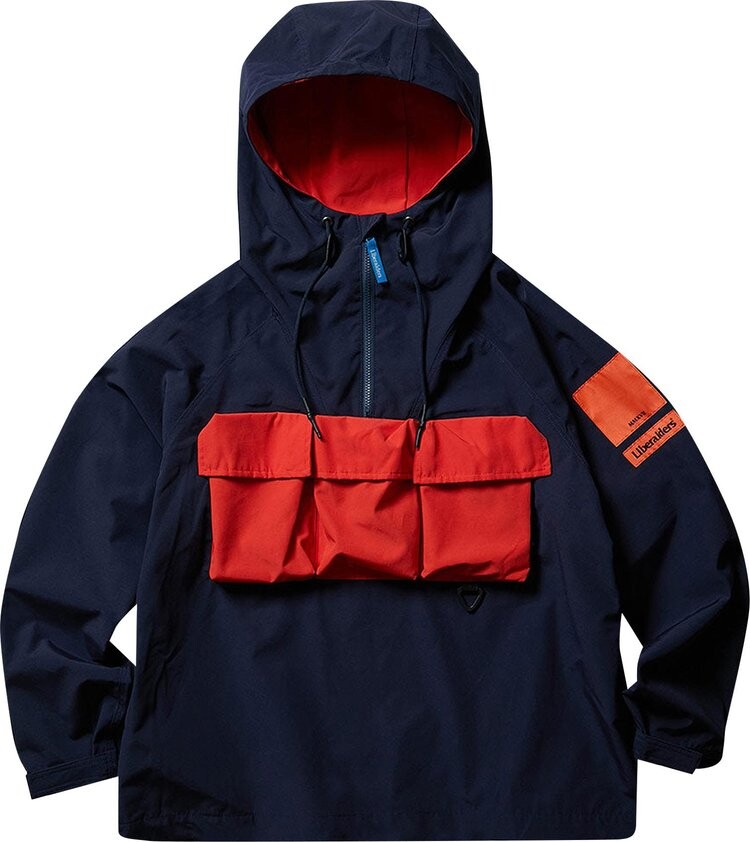 

Анорак Liberaiders Half Zip Anorak 'Navy', синий