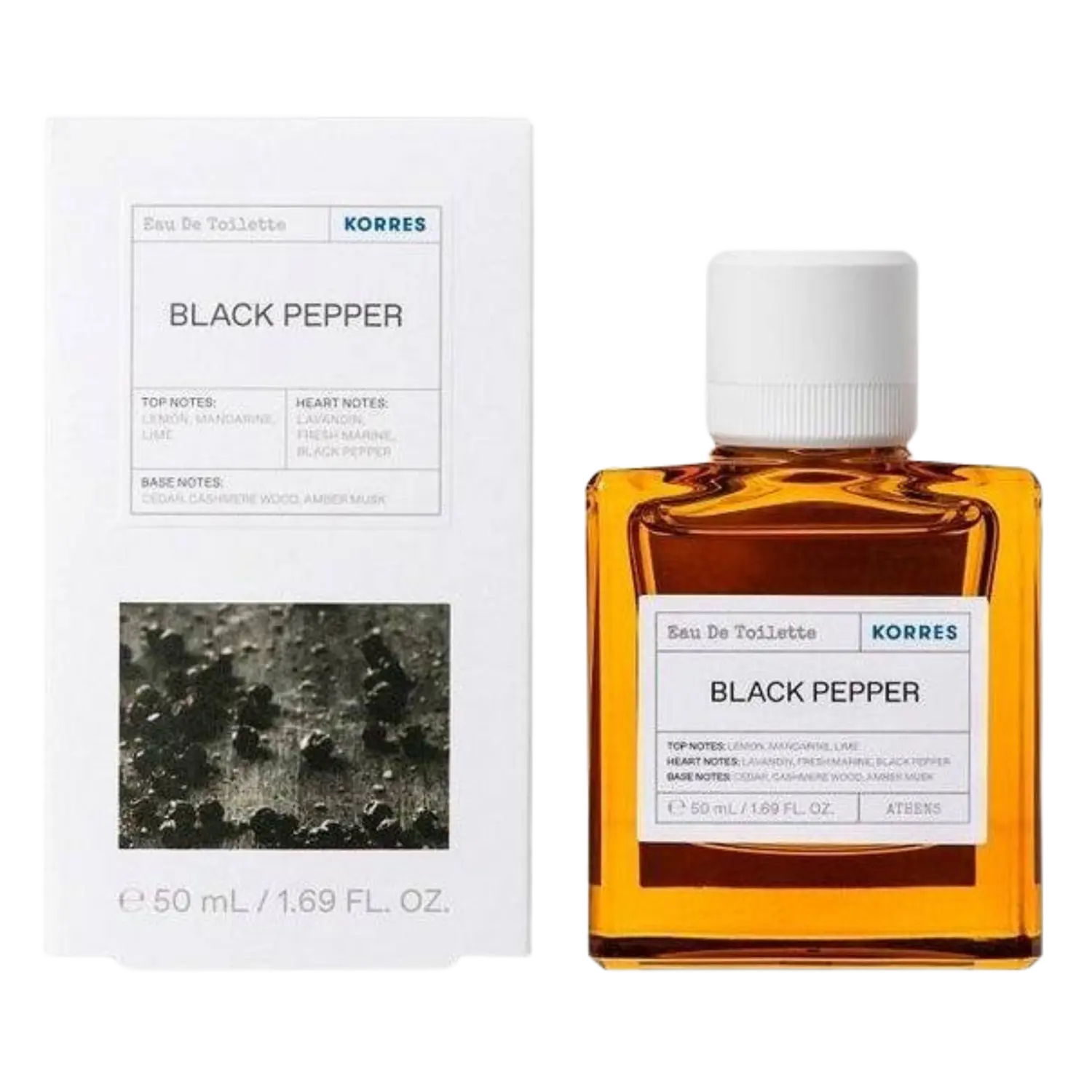 

Korres Black Pepper туалетная вода для мужчин, 50 мл