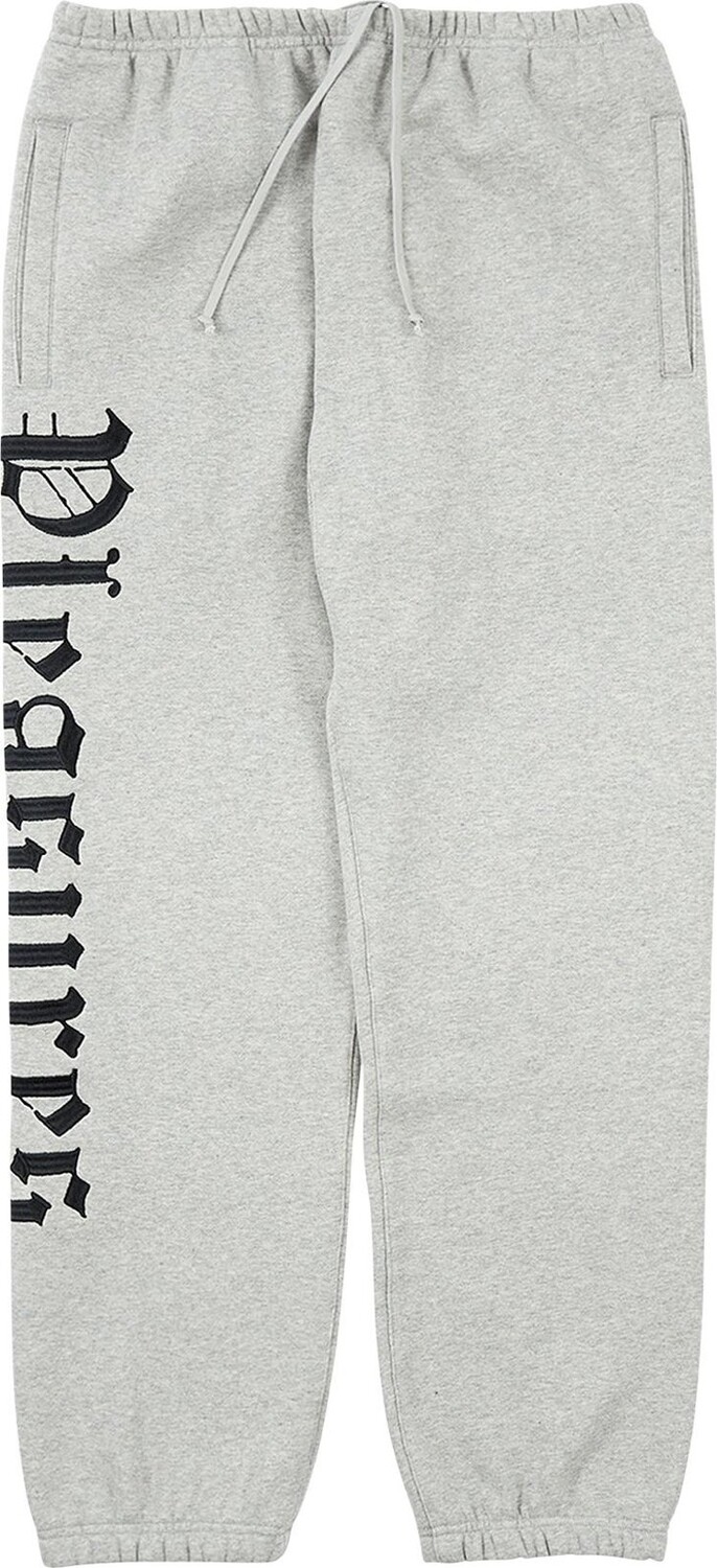 

Спортивные брюки Pleasures Burnout Sweatpants 'Grey', серый