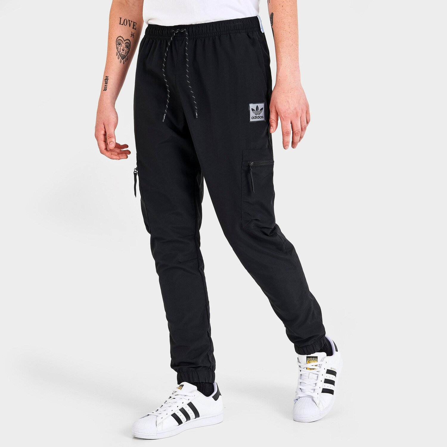 

Мужские брюки-карго Adidas Originals ID96 Cargo Jogger, черный