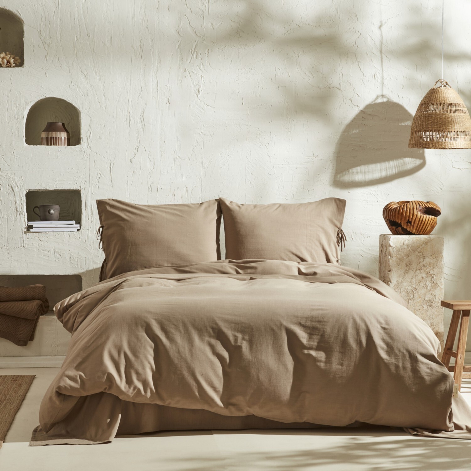 

Karaca Home 4 Element Комплект постельного белья Латте