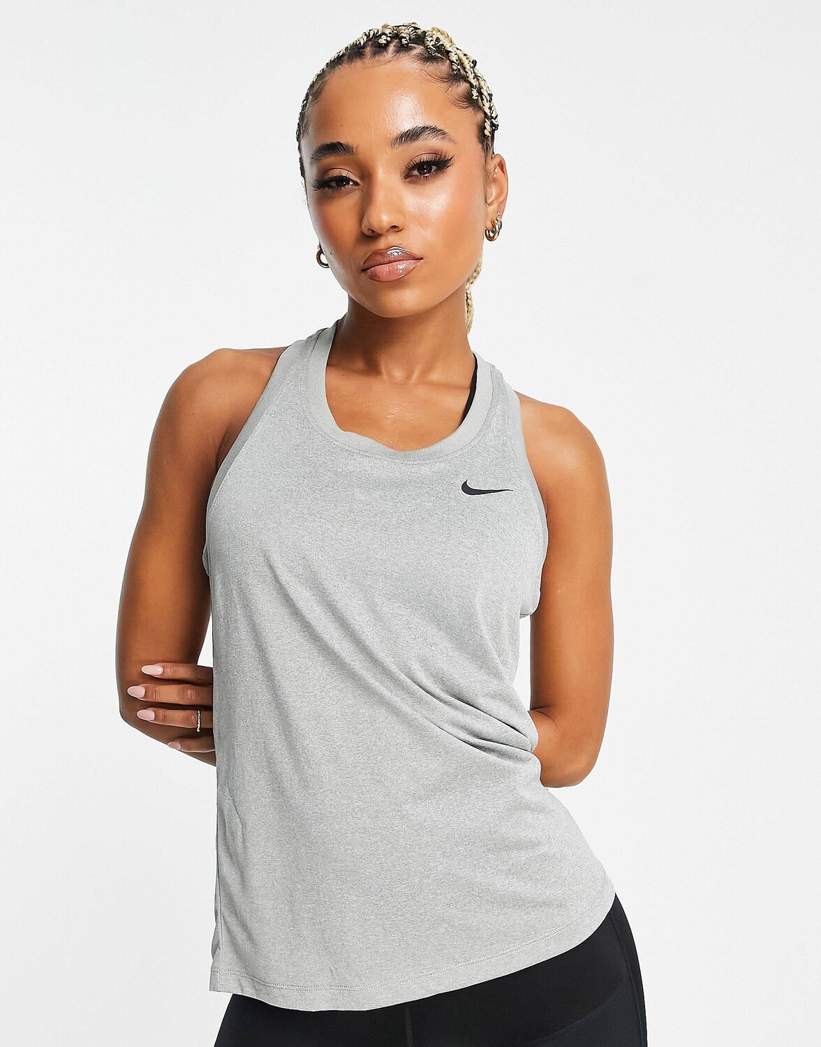 

Серая майка Nike Training Legend Racerback, Серый