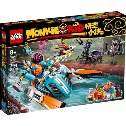 

Конструктор Lego 80014 Monkie Kids скоростная лодка Сэнди, 394 детали