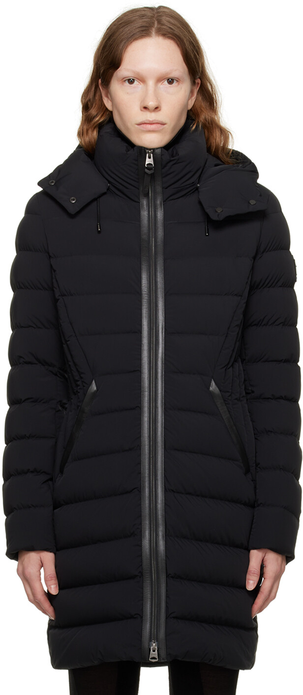 

Черный пуховик Farren Mackage