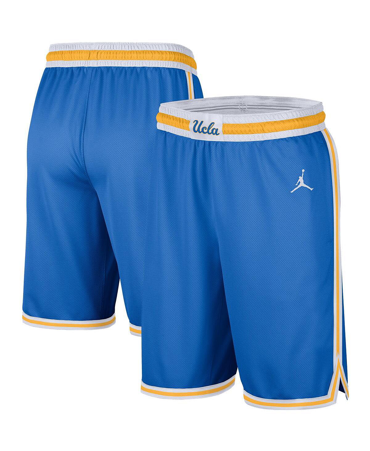 цена Мужские синие баскетбольные шорты ucla bruins replica performance Jordan, синий