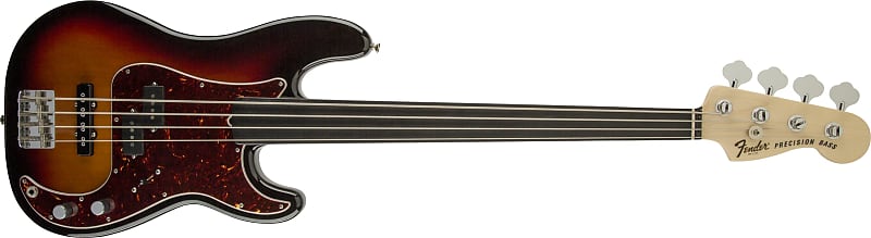 Fender Artist Series Tony Franklin Fretless Precision Bass 3-Color Sunburst, Ebony Bass Guitar - US21008220-9.70 lbs Fender Artist Series Tony Fretless Precision Bass , Ebony цена и фото