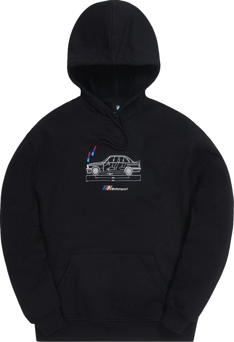 Худи Kith For BMW Side Dimensions Hoodie 'Black', черный - фото