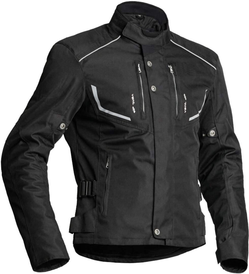цена Куртка Lindstrands Halden Водонепроницаемая мотоциклетная текстильная, черная