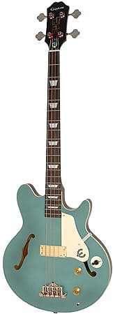 Бас-гитара Epiphone Jack Casady Signature Pelham Blue EBJC FPENH1 полуакустическая гитара epiphone es339 pelham blue iges339 penh1