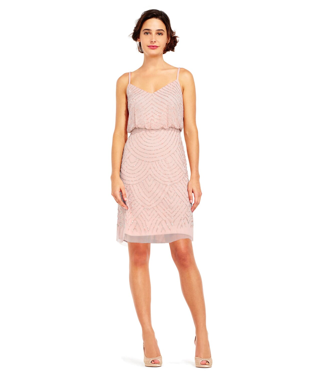 

Платье Adrianna Papell, Blouson Bead Dress
