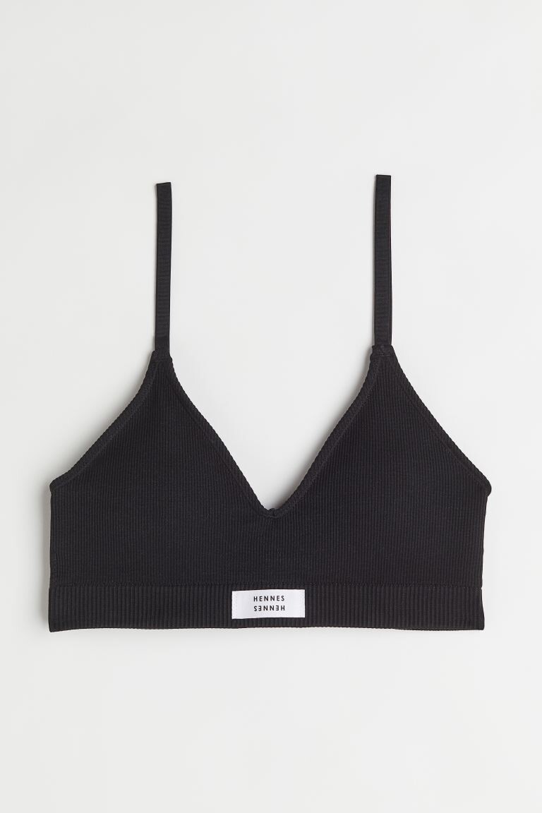 

Мягкий бюстгальтер H&M, черный