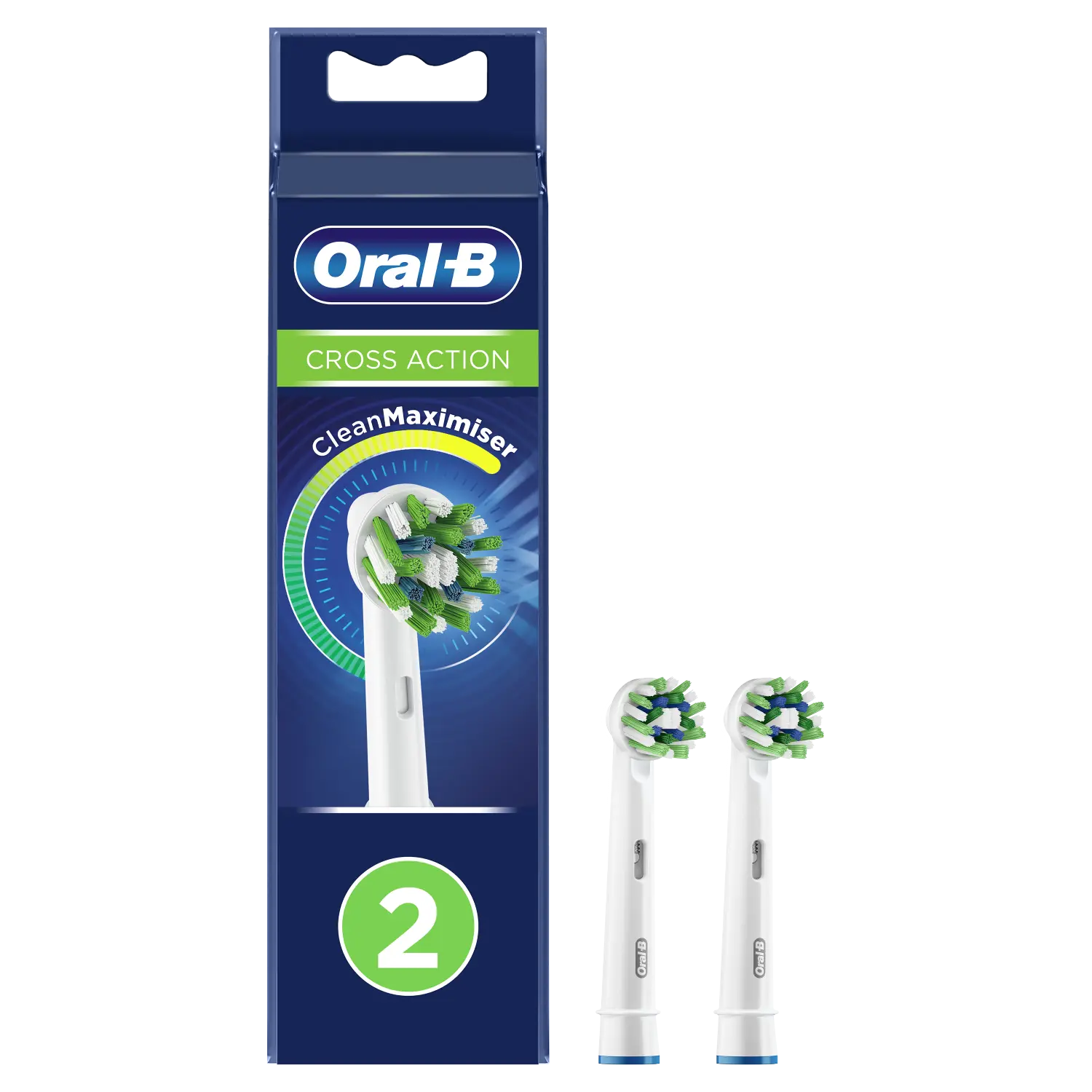 

Oral-B Crossaction насадки для электрической зубной щетки, 2 шт/1 упаковка