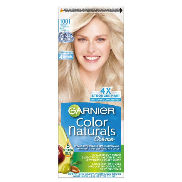 

Garnier Крем-краска для волос Color Naturals Creme 1001 Пепельный