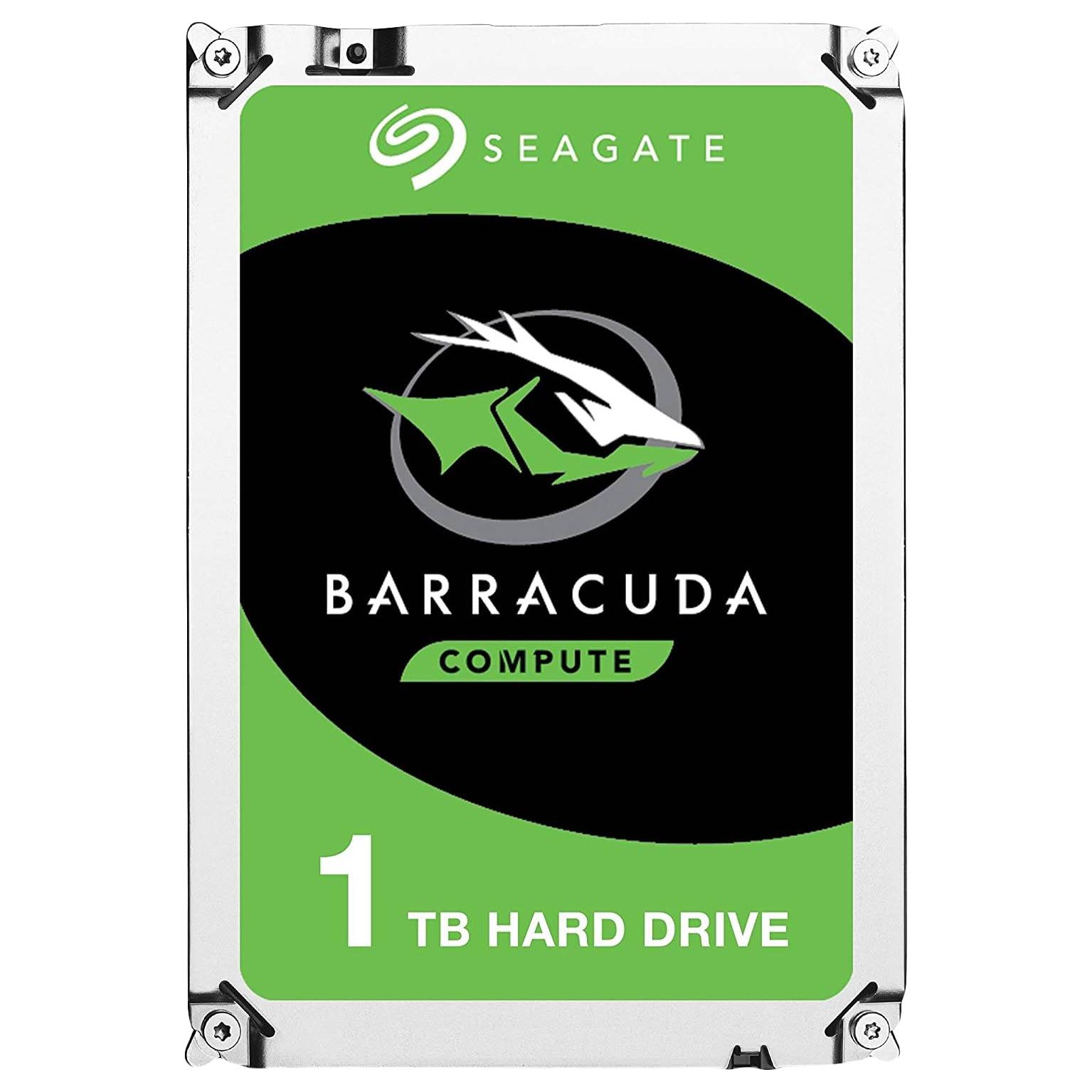 Внутренний жесткий диск Seagate BarraCuda, ST1000DM010, 1 Тб жесткий диск 3 5 1 tb 5900 rpmrpm 64 mbmb cache seagate ironwolf st1000vn002 sata iii 6 gb s