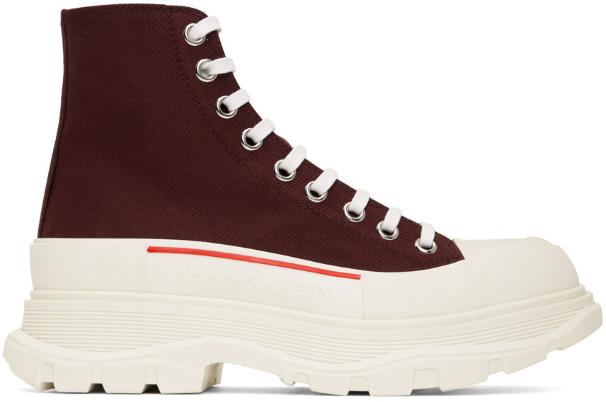 

Темно-красные кроссовки Tread Slick Alexander McQueen
