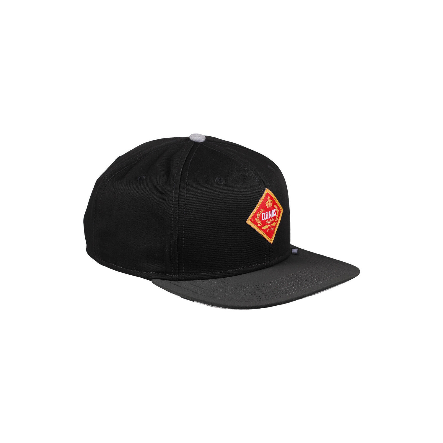 

Кепка Djinns Snapback 6 Panel Cigar унисекс, черный