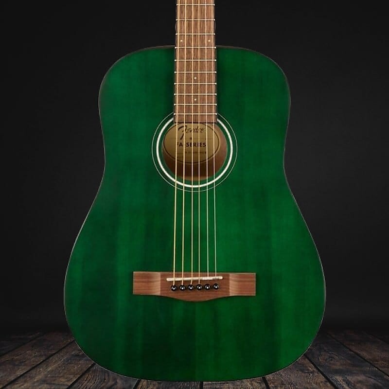 

Fender FA-15 3/4 Steel String w/bag- Green