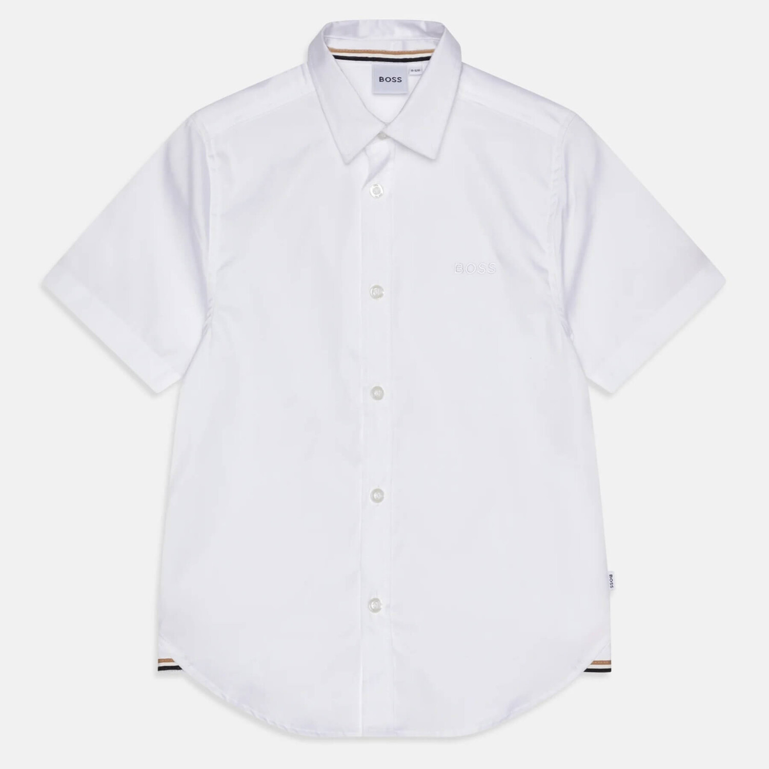 

Рубашка для мальчика Boss Kidswear Short Sleeve, белый