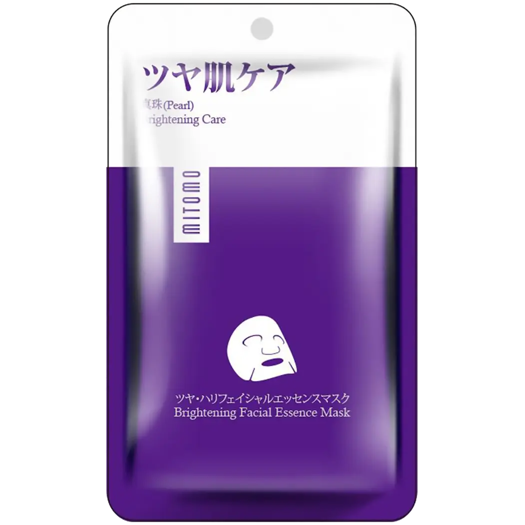 

Mitomo Premium осветляющая маска для лица, 1 шт.