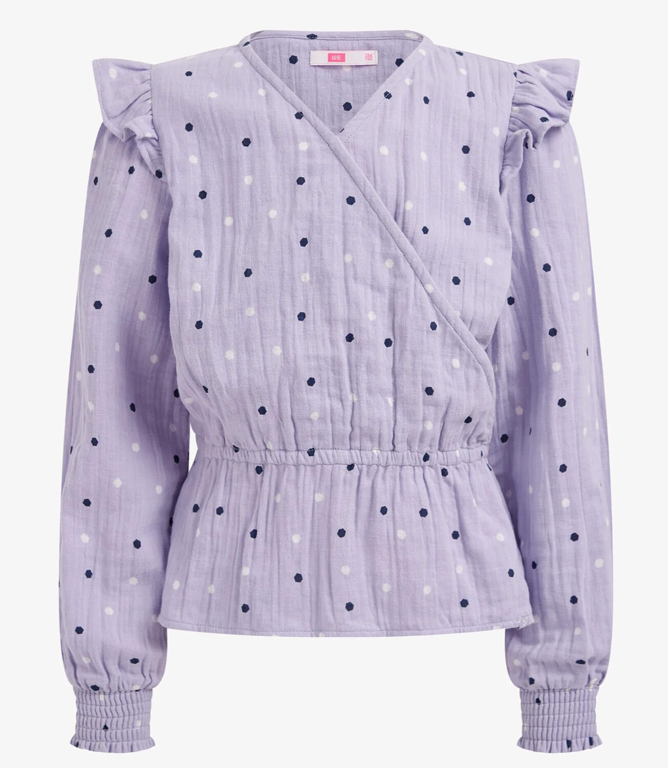 

Блузка WE Fashion Met Dessin, фиолетовый