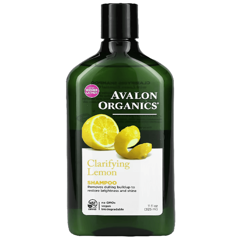 Шампунь Avalon Organics очищающий лимон, 325 мл смесь bravolli киноа с булгуром 350 г