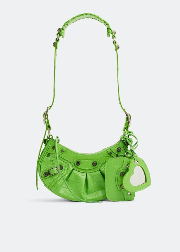 

Сумка BALENCIAGA Le Cagole XS shoulder bag, зеленый