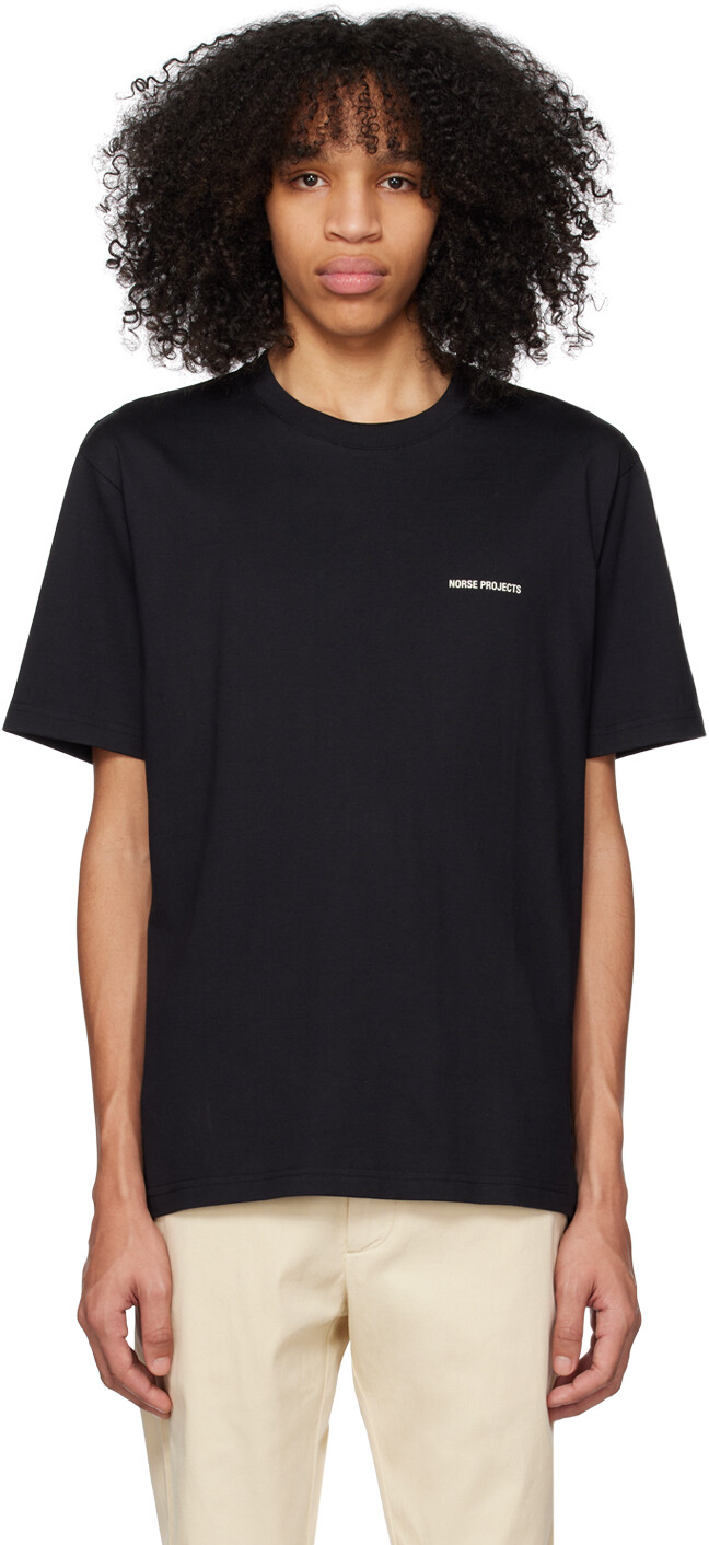 

Черная футболка Йоханнеса Norse Projects, Черный