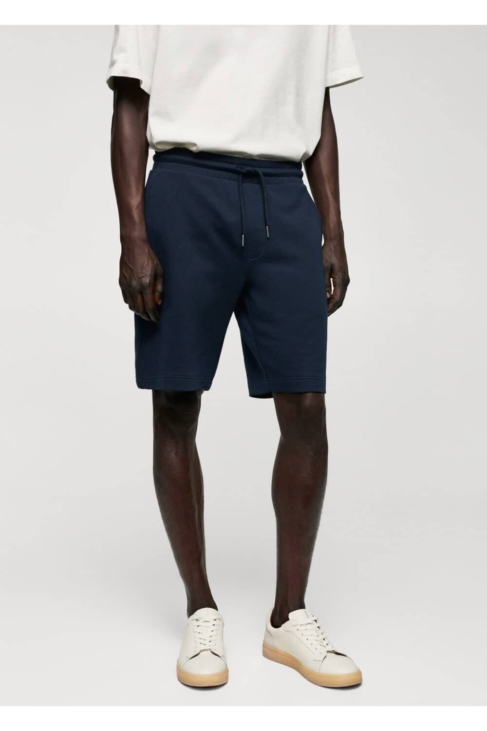 

Хлопковые шорты Jogger Mango, темно-синий
