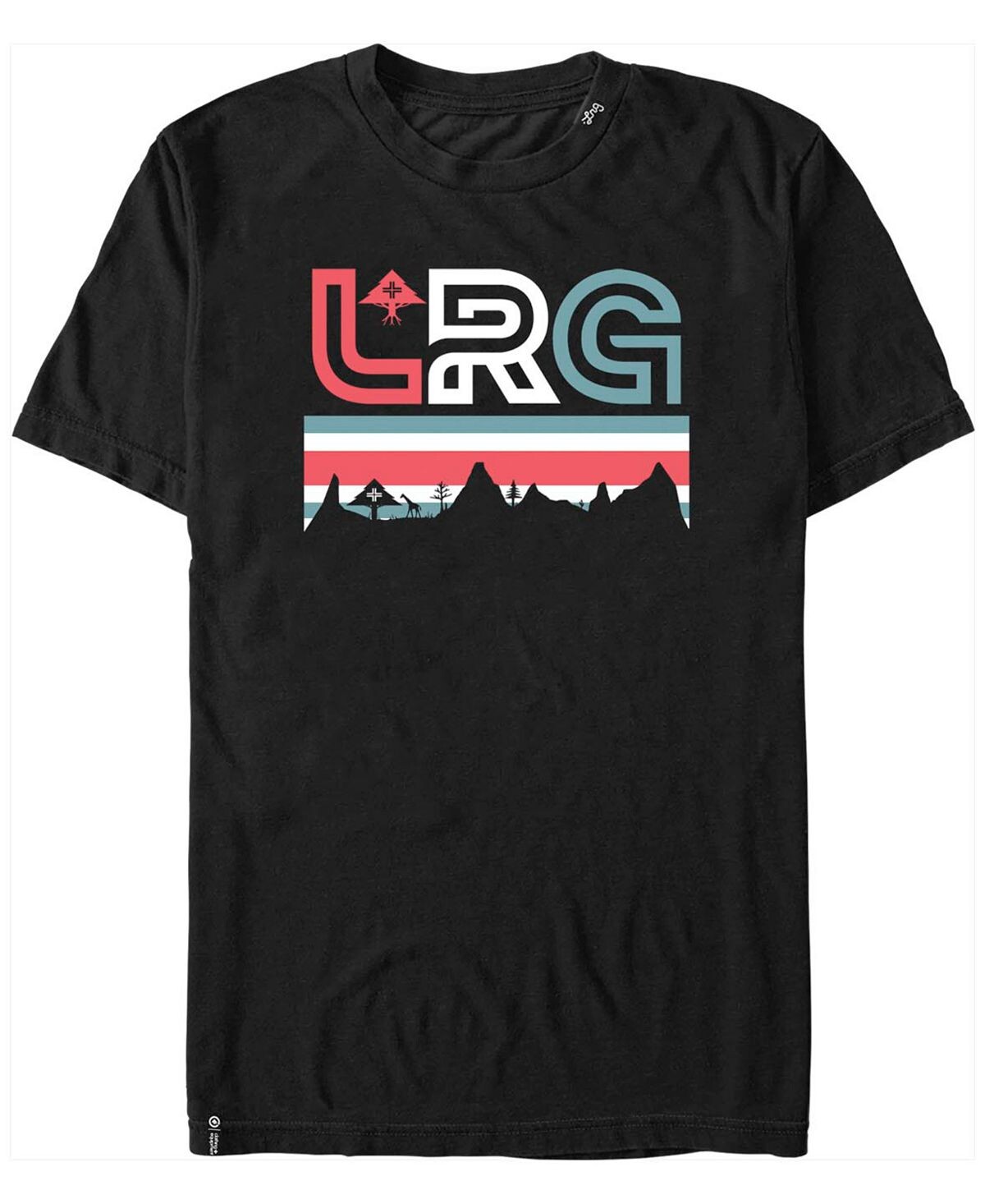 

Мужская футболка с коротким рукавом lrg wavy astro Fifth Sun, черный