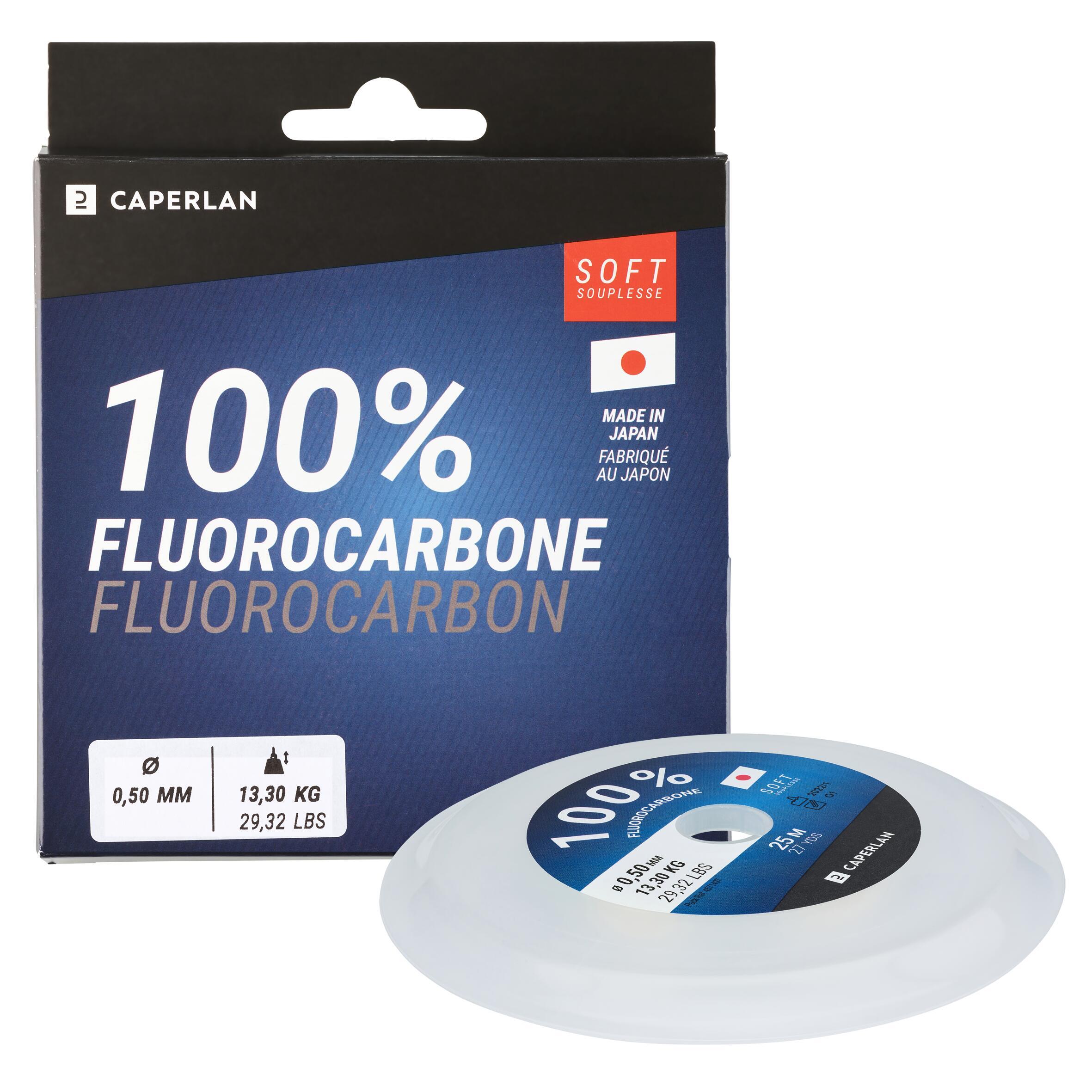 Леска Fluorocarbon SOFT 100% 25 м CAPERLAN - фото