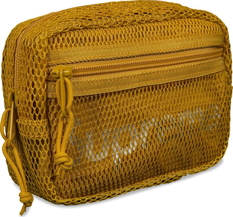 Сумка Supreme Small Shoulder Bag Gold, желтый litchi pattern shoulder bag japan and south korea small fresh shoulder bag multifunctional small backpack shoulder slung handbag
