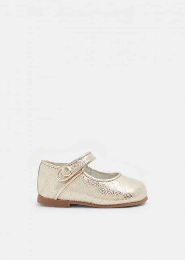 

Балетки ANDANINES Classic Mary Jane ballerinas, золотой