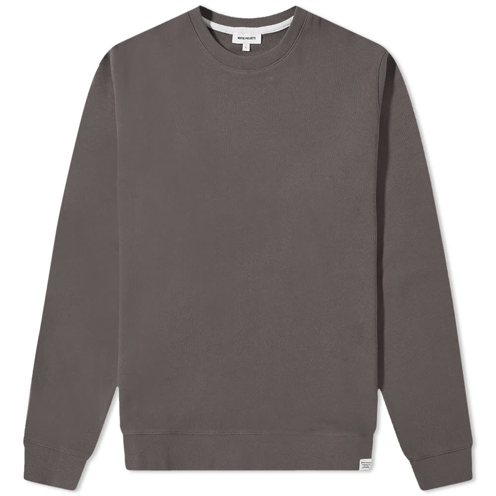 

Толстовка Norse Projects Vagn Classic Crew Sweat, Серый, Толстовка Norse Projects Vagn Classic Crew Sweat