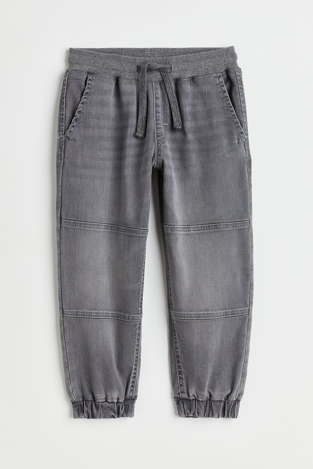 

Джинсовые джоггеры Comfort Stretch H&M, серый
