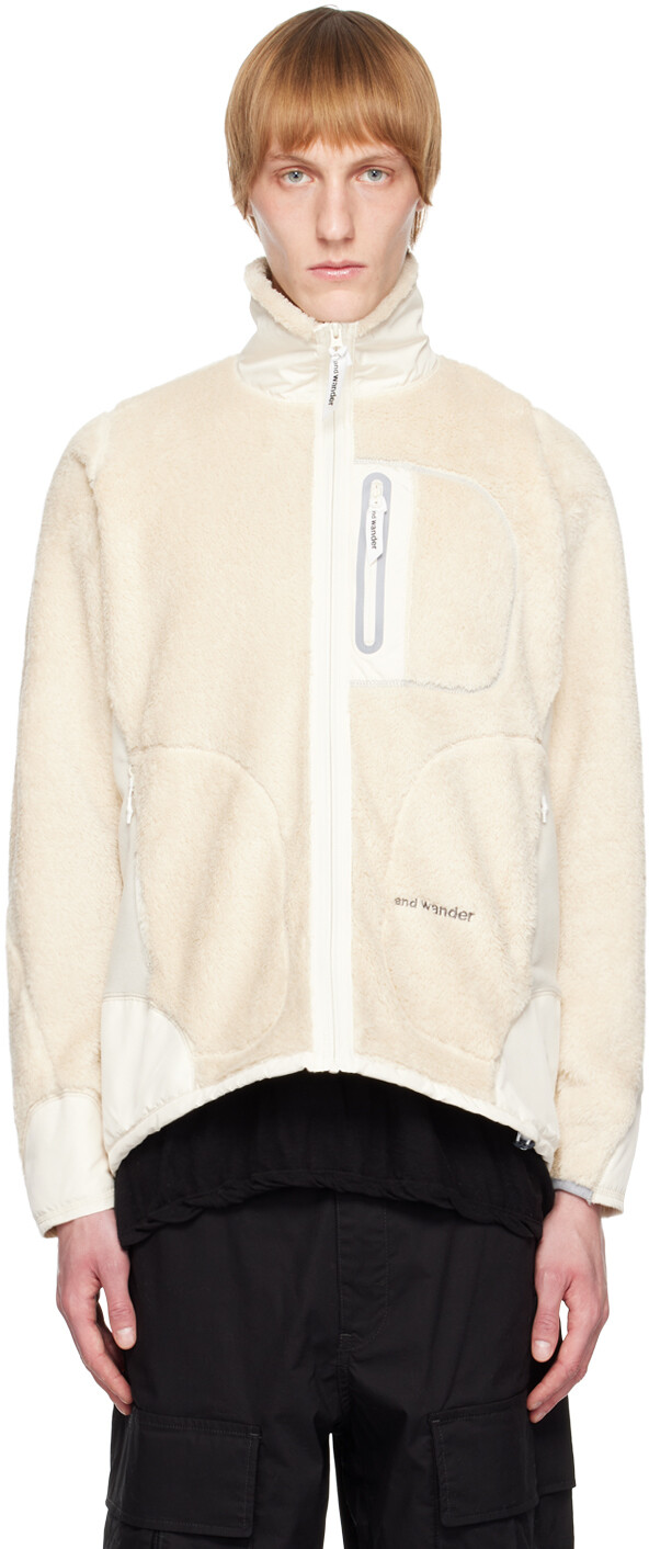 

Светоотражающая куртка Off-White and wander, Белый