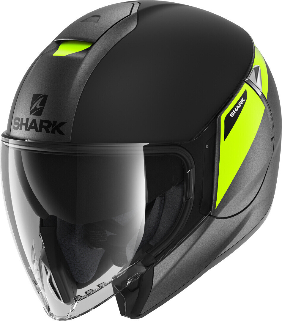 

Шлем Shark CityCruiser Karonn водонепроницаемый, антрацитовый/черный