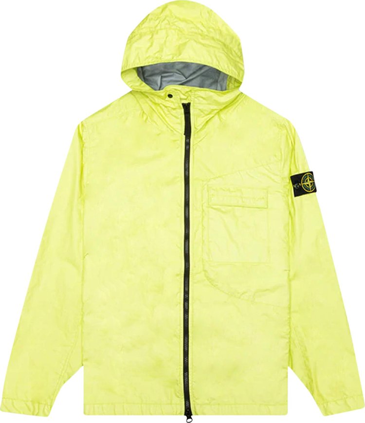 Куртка Stone Island Hooded Jacket 'Lemon', желтый - фото