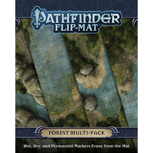 

Ролевая игра Paizo Publishing Pathfinder RPG: Flip-Mat - Forest Multi-Pack