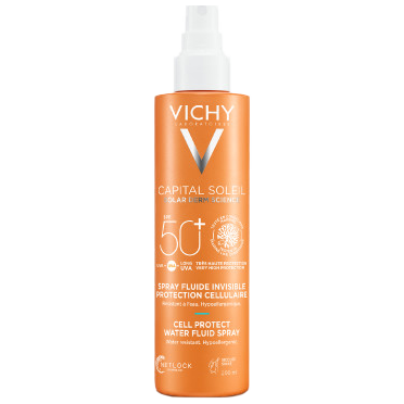 Vichy Capital Soleil Cell Protect UV солнцезащитный спрей SPF50+, 200 мл - фото