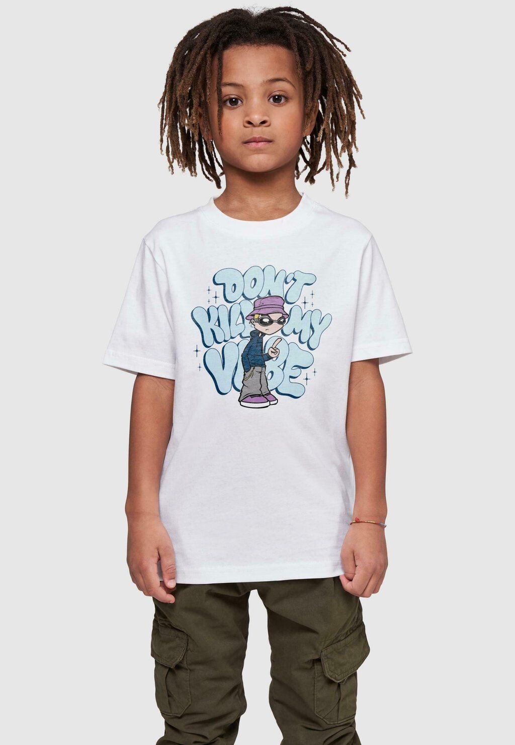 

Футболка с принтом DONT KILL MY VIBE Mister Tee, цвет white
