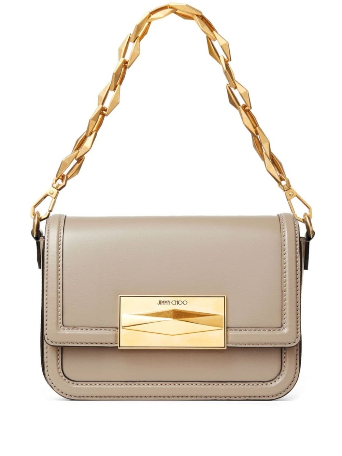 

Jimmy Choo сумка через плечо Diamond, нейтральный цвет