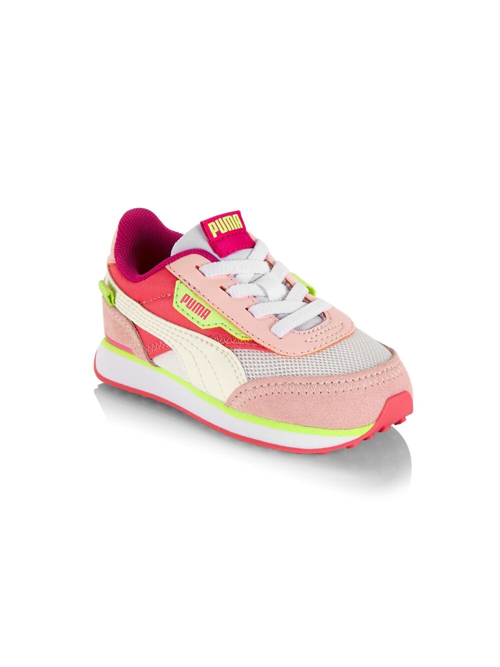 

Низкие кроссовки Little Girl's & Girl's Future Rider Splash Puma, розовый