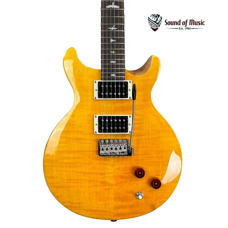 Электрогитара PRS SE Santana Electric Guitar W/Gig Bag - Santana Yellow