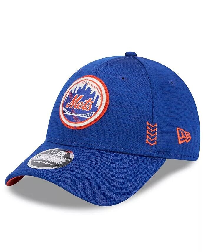 

Мужская регулируемая кепка Royal New York Mets 2024 Clubhouse 9FORTY New Era, синий