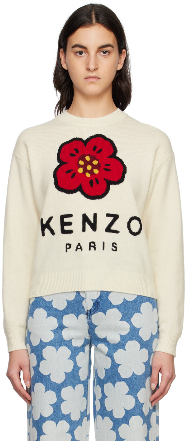 

Свитер Off-White с интарсией Kenzo