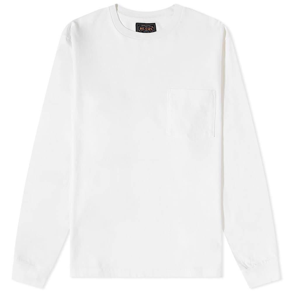

Футболка Beams Plus Long Sleeve Pocket Tee