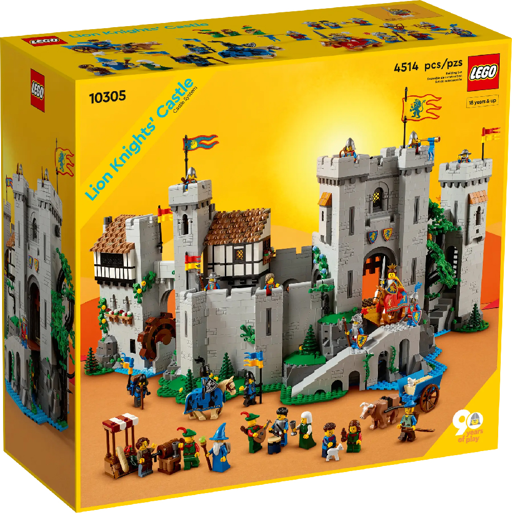 Конструктор Lego Lion Knights' Castle 10305, 4514 детелей
