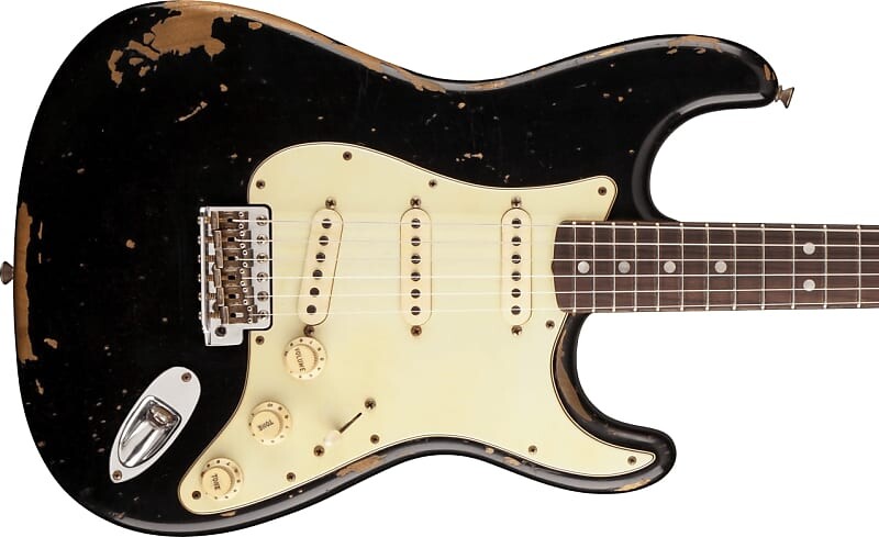 

НОВЫЙ ! Fender Michael Landau Signature 1968 Stratocaster Heavy Relic — черный — официальный дилер — предзаказ Michael Landau Signature 1968 Stratocaster, Round-Laminated Rosewood